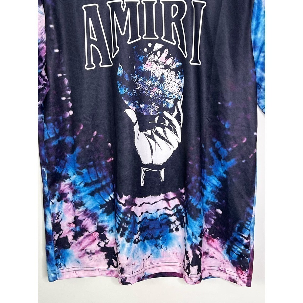 NWT AMIRI Crystal Ball Tie-Dye Short Sleeve T-shirt Men's Size Medium - Picture 4 of 8